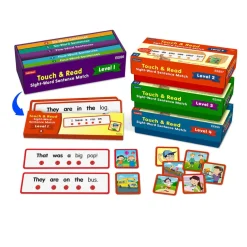 Touch and Read Sight Word Sentence Match