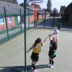 Tournament Wheel-Away Netball Posts Pair