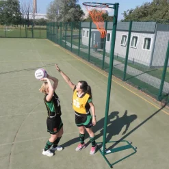 Tournament Wheel-Away Netball Posts Pair