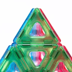 Translucent Magnetic Polydron 128pcs