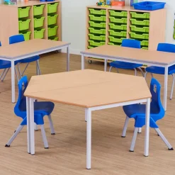 Trapezoidal Fully Welded Tables