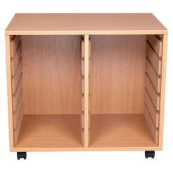 12 Tray storage unit supplied with trays