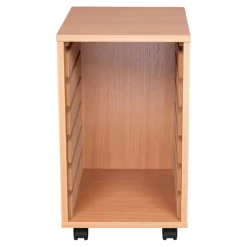 6 Tray storage unit supplied with trays