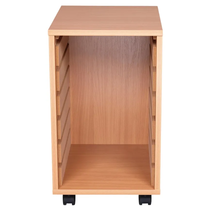 6 Tray storage unit supplied with trays