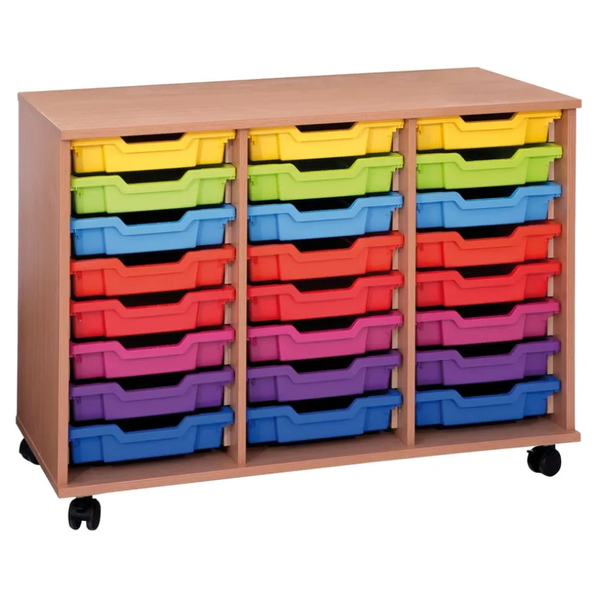 24 Tray Storage Unit without Trays