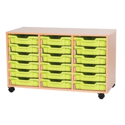 18 Tray Storage Unit with Trays