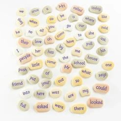 Tricky Word Pebbles - Set 1 63pk
