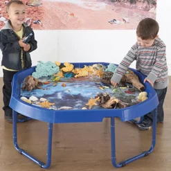 TTS Active World Tuff Tray Ocean Photographic Mat