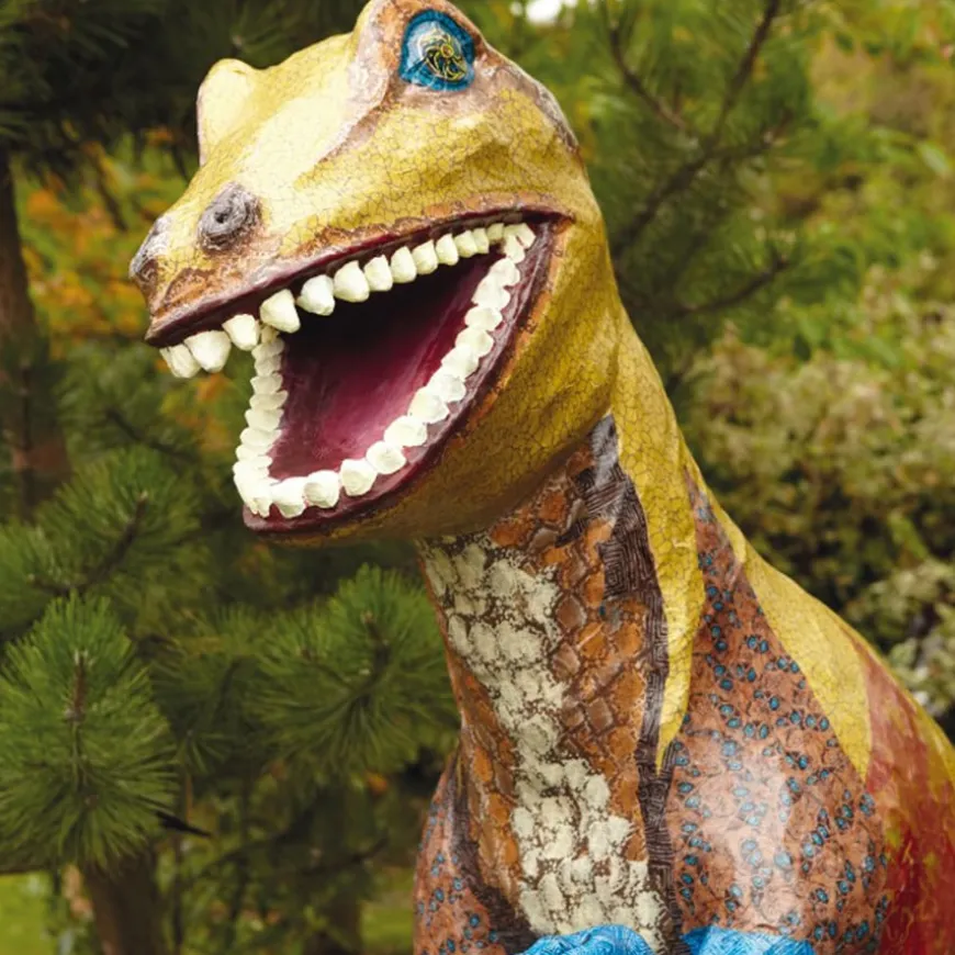 TTS Adventures with Dinosaurs Giant Mache Figures