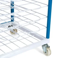 TTS A3 Fixed Shelf Mobile Drying Rack 15 Shelves
