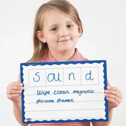 TTS A4 Magnetic Phoneme Frame Whiteboards