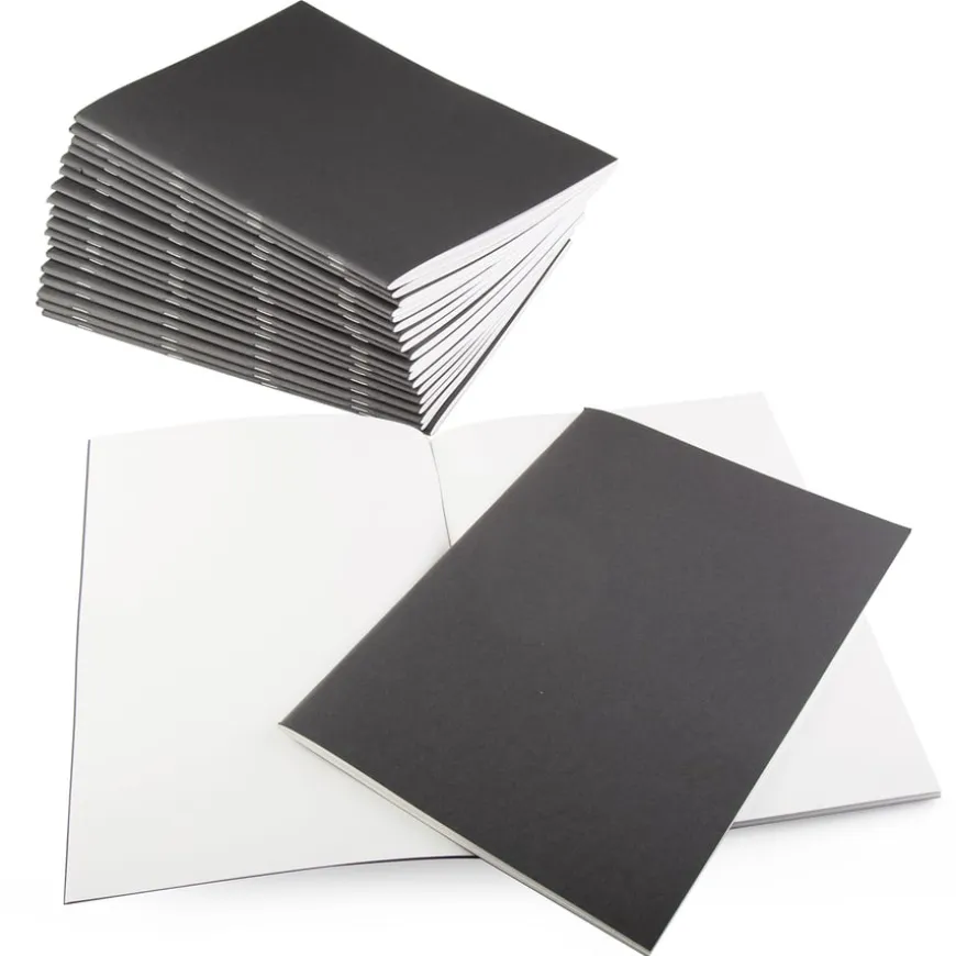 TTS A3 Plain Stapled Sketchbooks 100gsm 25pk