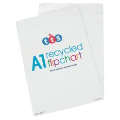 TTS A1 Recycled Flipchart Pads 5pk