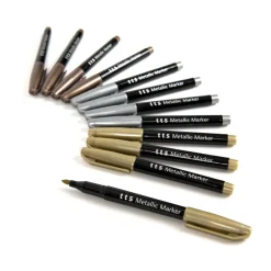 TTS Assorted Metallic Marker Pens