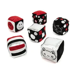 TTS Baby Black & White Soft Cubes 6pk