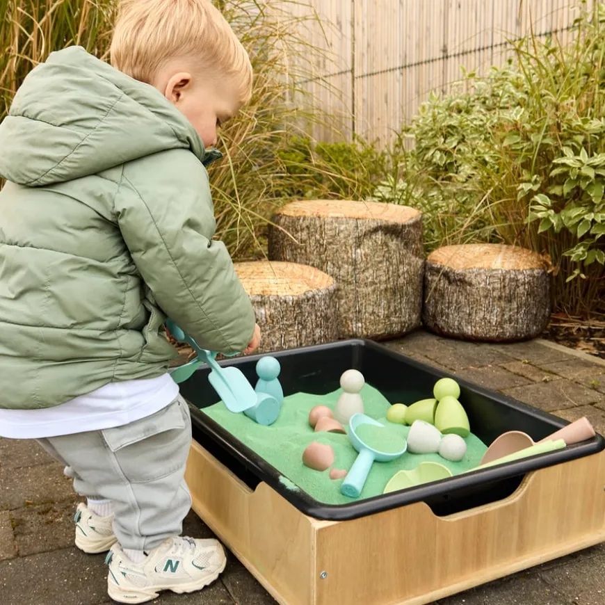 TTS Baby & Toddler Outdoor Wooden Messy Play Tub