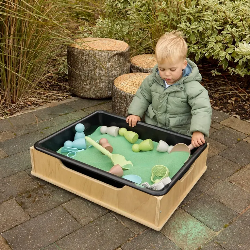 TTS Baby & Toddler Outdoor Wooden Messy Play Tub