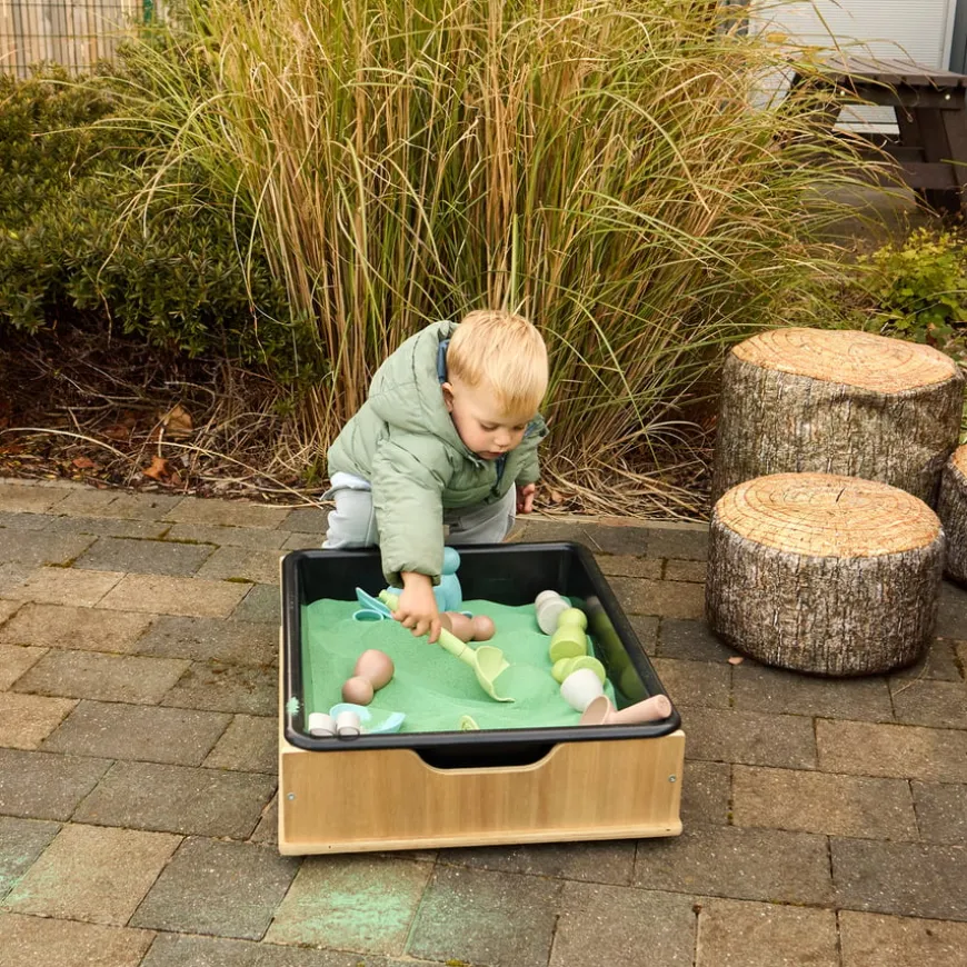 TTS Baby & Toddler Outdoor Wooden Messy Play Tub