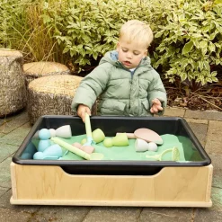TTS Baby & Toddler Outdoor Wooden Messy Play Tub