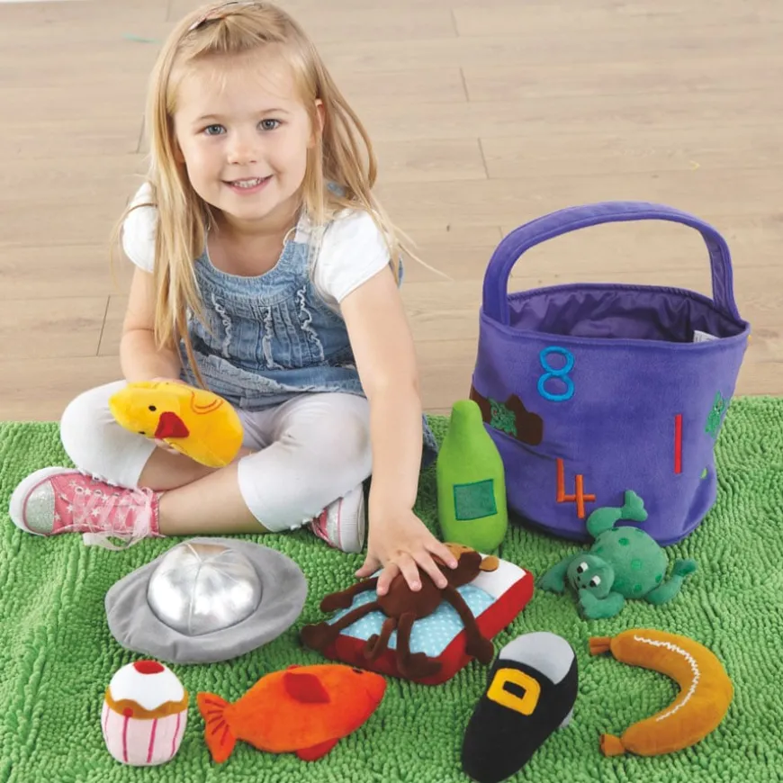 TTS Basket of Soft Number Rhyme Activities 11pcs