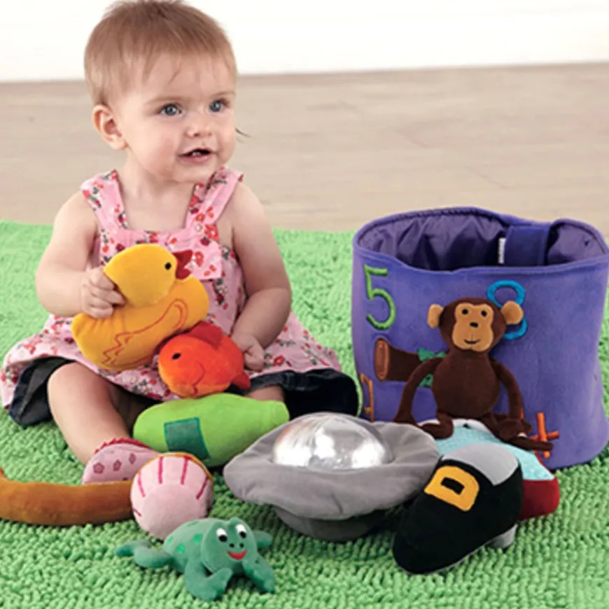 TTS Basket of Soft Number Rhyme Activities 11pcs