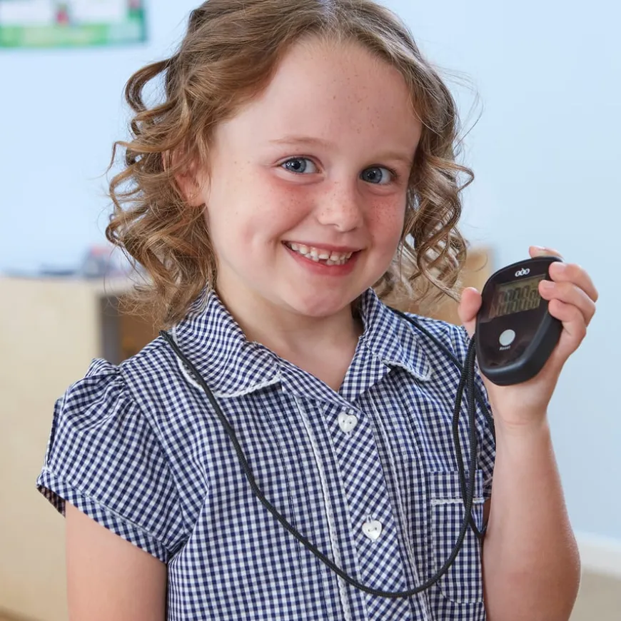 TTS Battery Stopwatch with Lanyard