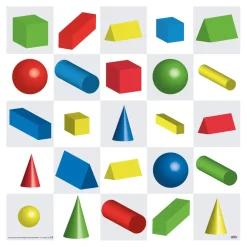 TTS Bee-Bot® 3D Shapes Mat