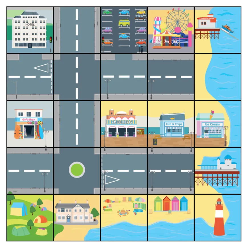TTS Bee Bot® Seaside Mat