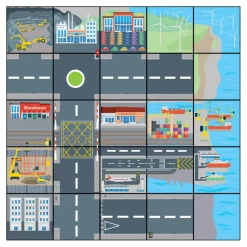 TTS Bee-Bot® Transport and Industry Mat