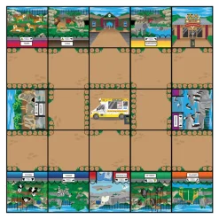 TTS Bee-Bot® Zoo Mat