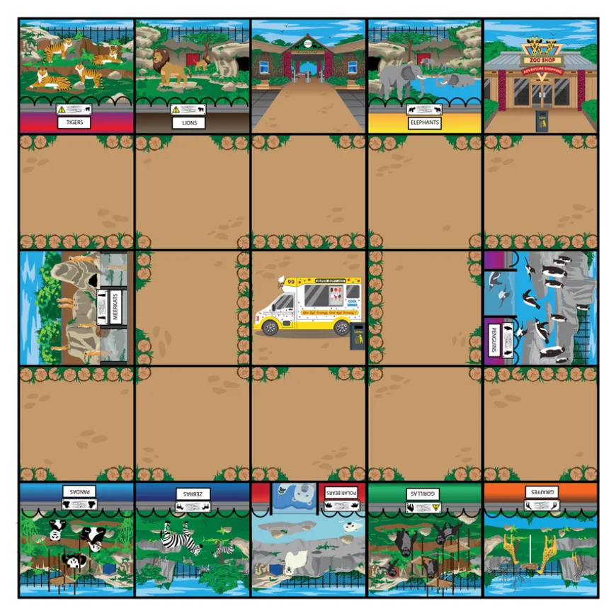 TTS Bee-Bot® Zoo Mat