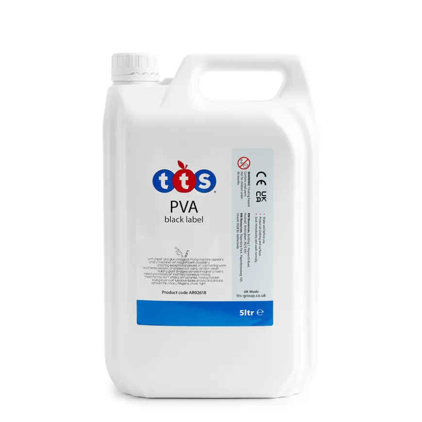 TTS Black Label PVA Glue 5l Single