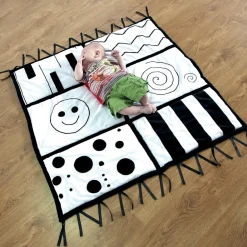 TTS Black & White Soft Play Baby Mat