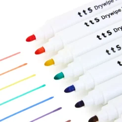 TTS Bullet Tip Drywipe Markers