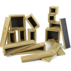 TTS Chalkboard Hollow Blocks 16pk