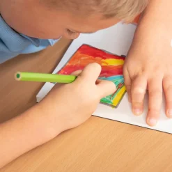 TTS Chunky Hexagonal Coloured Pencils Assorted