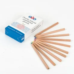 TTS Chunky Natural Triangular Colouring Pencils