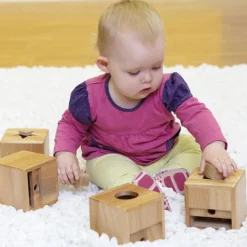 TTS Classic Baby Wooden Posting Pots