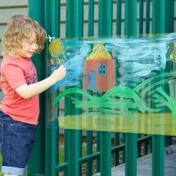 TTS Clear Acrylic Outdoor Mark Making Panel