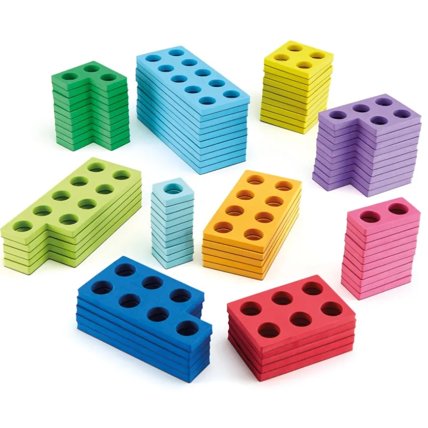 TTS Coloured Magnetic Number Frames 80pcs