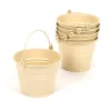 TTS Cream Metal Buckets 6pk