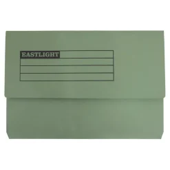 TTS Document Wallet Half Flap Foolscap 225gsm 50pk