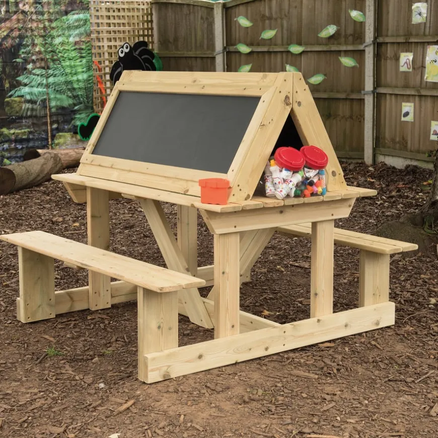 TTS Easy Access Outdoor Wooden Seated Easel