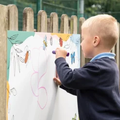TTS Eco Giant Mark Making Outdoor Minibeast Whiteboard