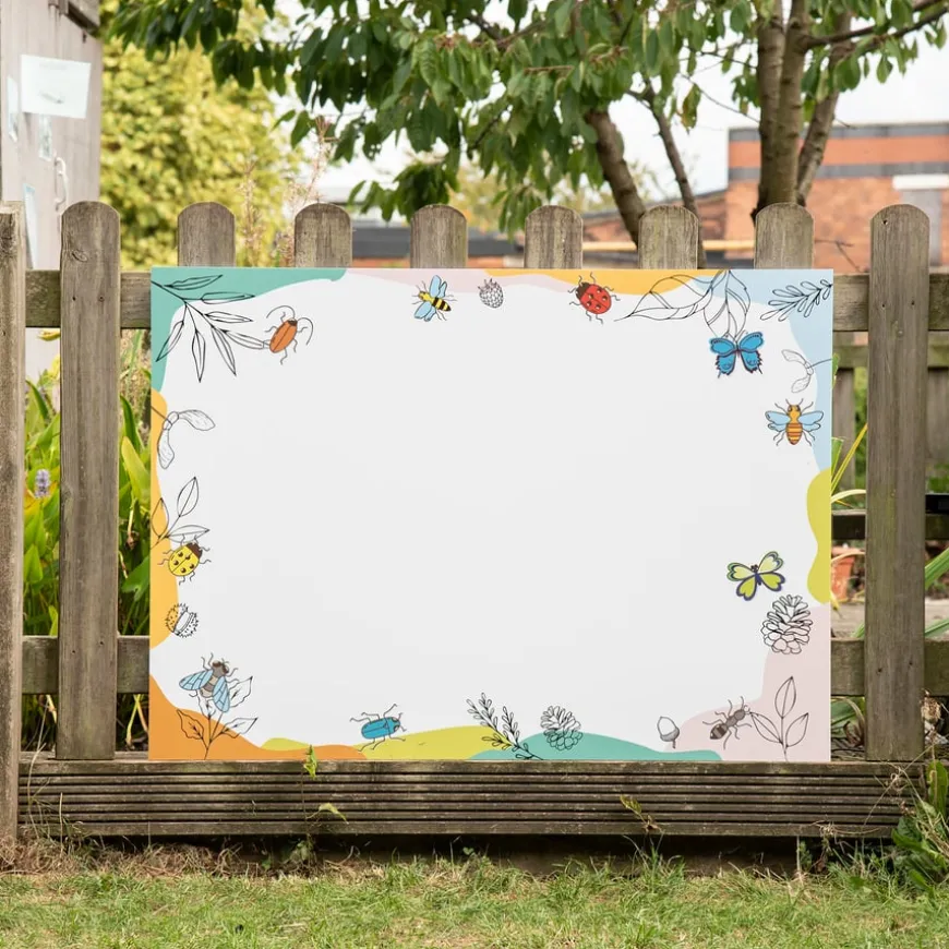 TTS Eco Giant Mark Making Outdoor Minibeast Whiteboard