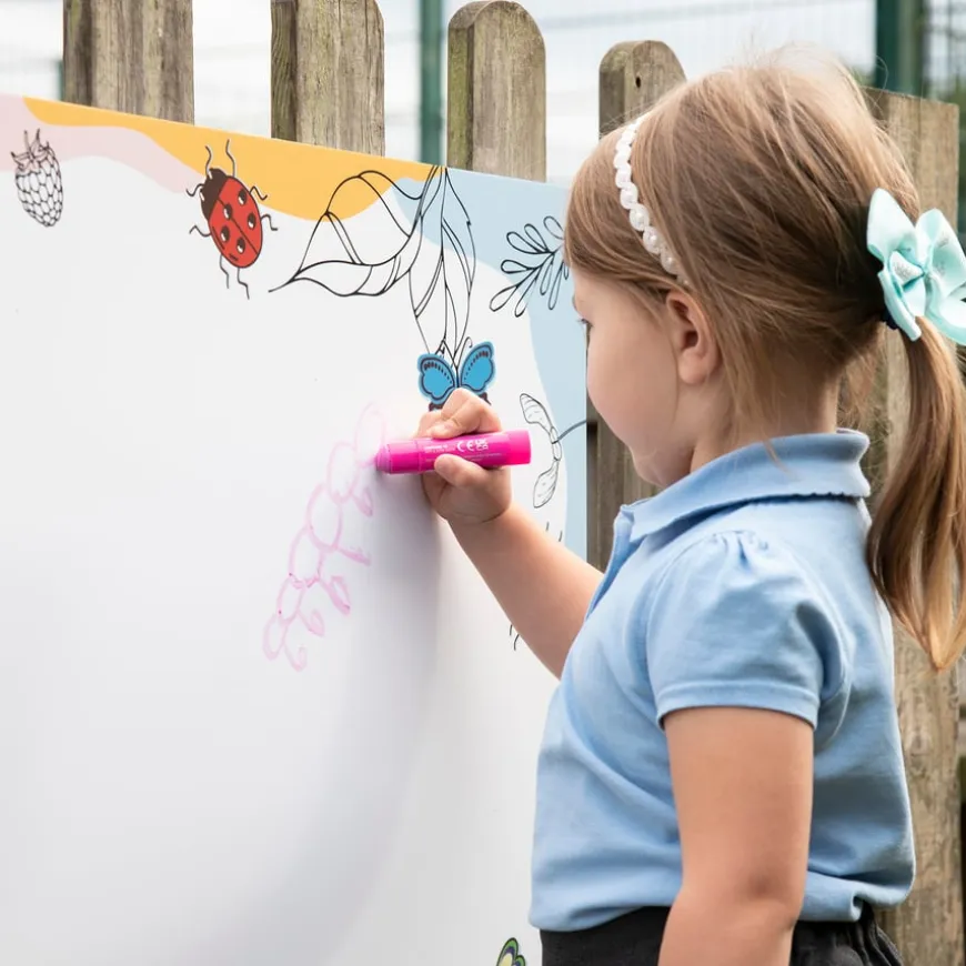 TTS Eco Giant Mark Making Outdoor Minibeast Whiteboard