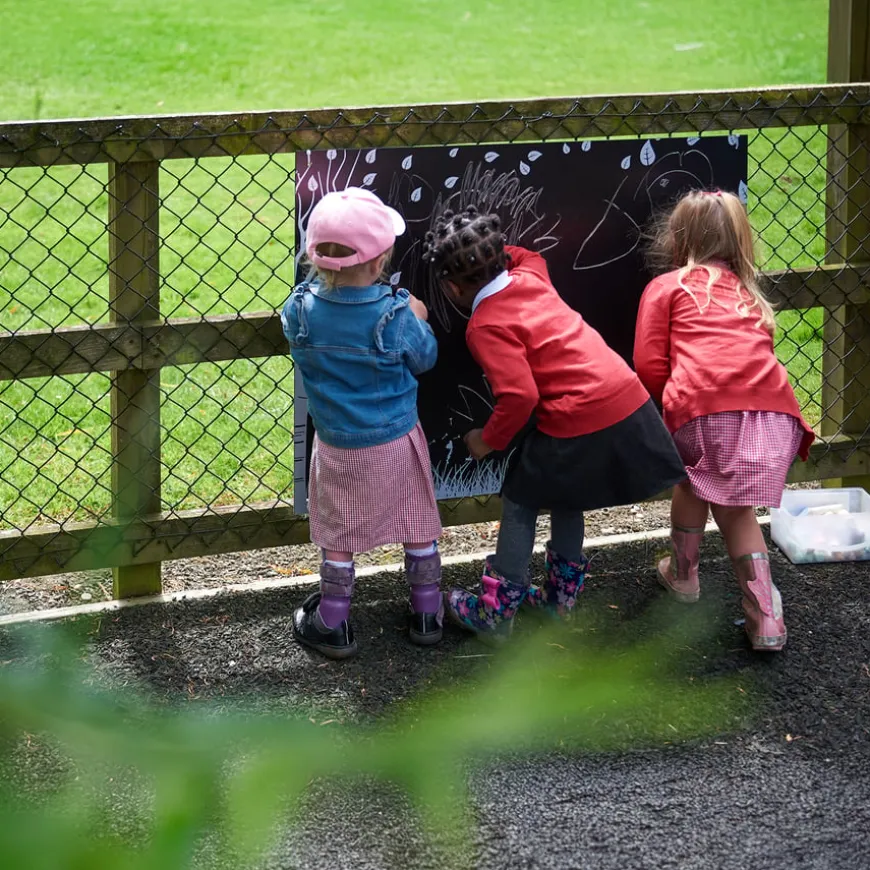 TTS Eco Giant Outdoor Chalkboard Nature's Patterns
