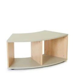 TTS Elements Sage Toddler Low Curved Storage Unit