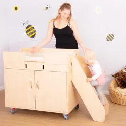 TTS Elements Walk Up Changing Unit with Antibac Changing Mat