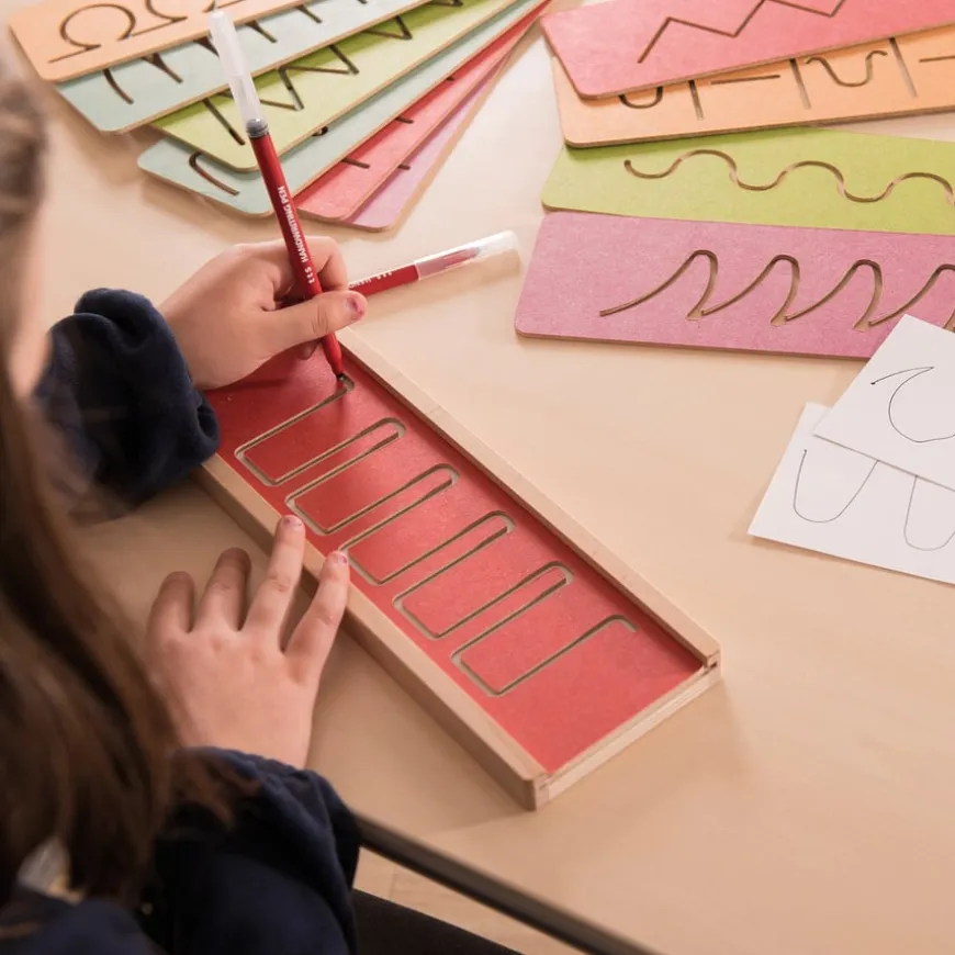 TTS Fine Motor Skills Pre-Writing Board Set